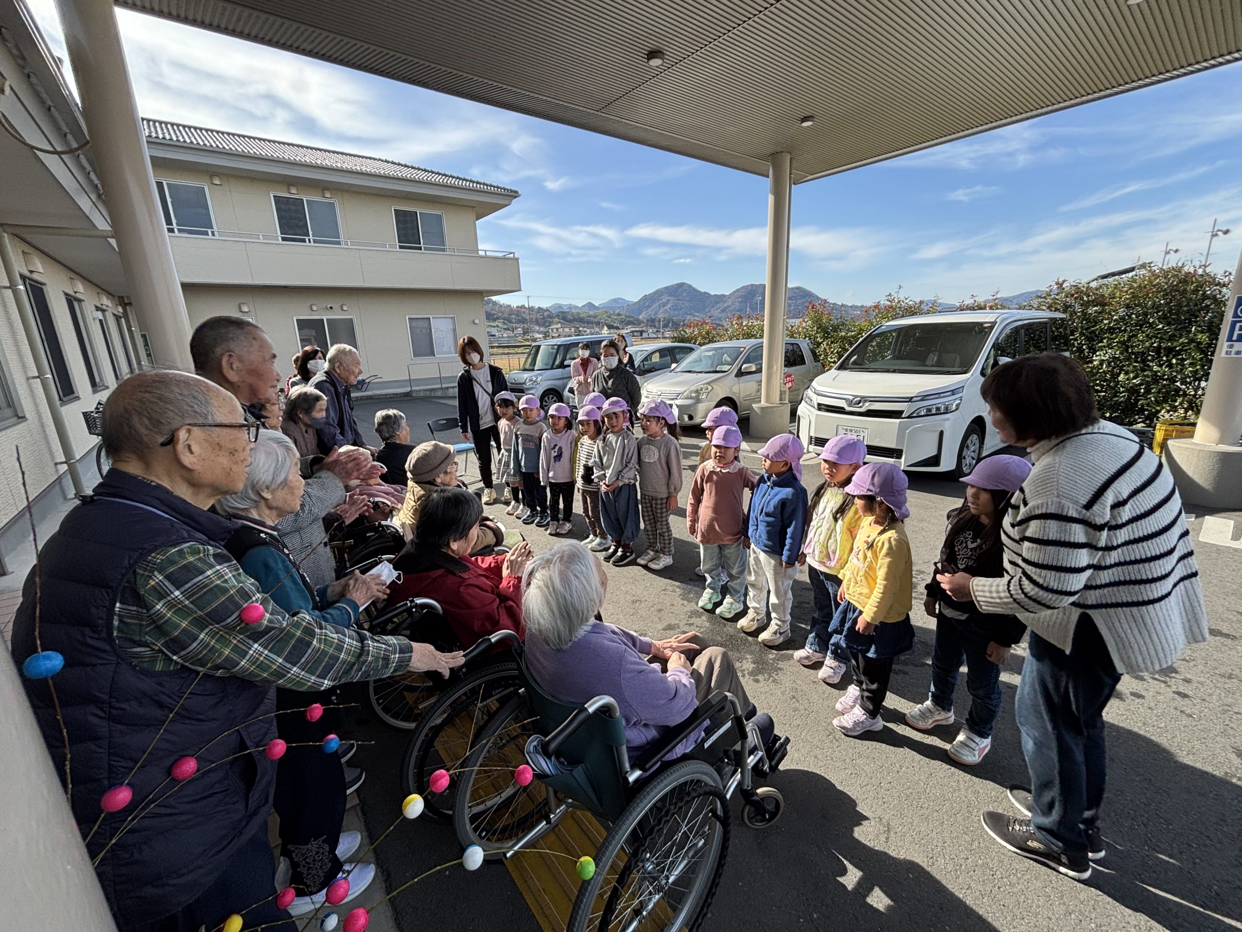 毎年恒例の門松づくり！